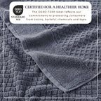 Cotton Diamond Waffle Weave Bath Towel Set - Grayson Collection
