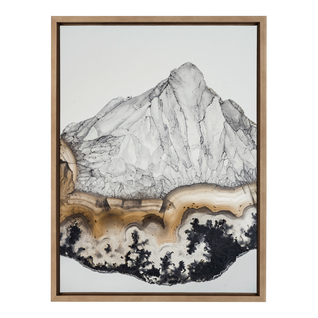 Sylvie Ancient History Framed Canvas by Emiko and Mark Franzen of F2Images