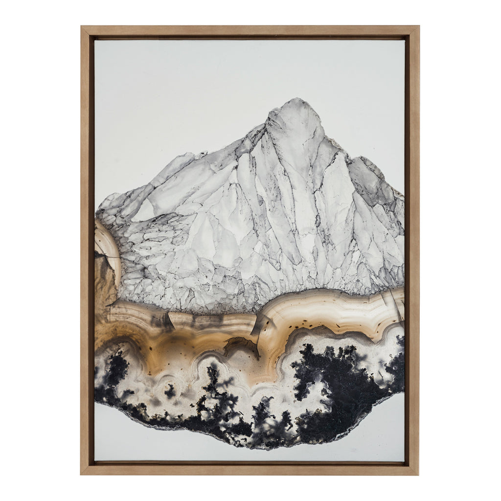 Sylvie Ancient History Framed Canvas by Emiko and Mark Franzen of F2Images
