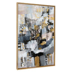 Sylvie The Industrial Revolution Framed Canvas by Leah Nadeau
