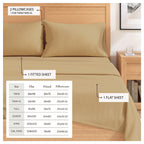 Cotton Solid Flannel Sheet - Nordic Collection
