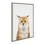 Sylvie Animal Studio Fox 3 Framed Canvas by Amy Peterson Art Studio
