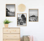 Sylvie San Francisco Black and White Framed Canvas Art Set by Crystal Lynn Collins