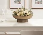 Rooks Ribbed Metal Bowl