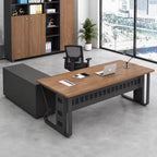 Patton · Executive Desk w/ Mobile Storage