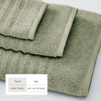 Luxury Combed Cotton Bath Towel Set - Karina Collection