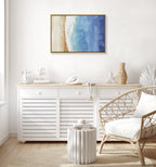Sylvie Ocean Wake Framed Canvas by Julie Maida