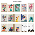 Sylvie Seashells Framed Canvas by Rachel Lee of My Dream Wall