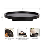 Halsey Round Lazy Susan Tray