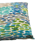 12" x 17" Kidney-Shaped Sunbrella® Outdoor Throw Pillow – Stylish Comfort for Any Space