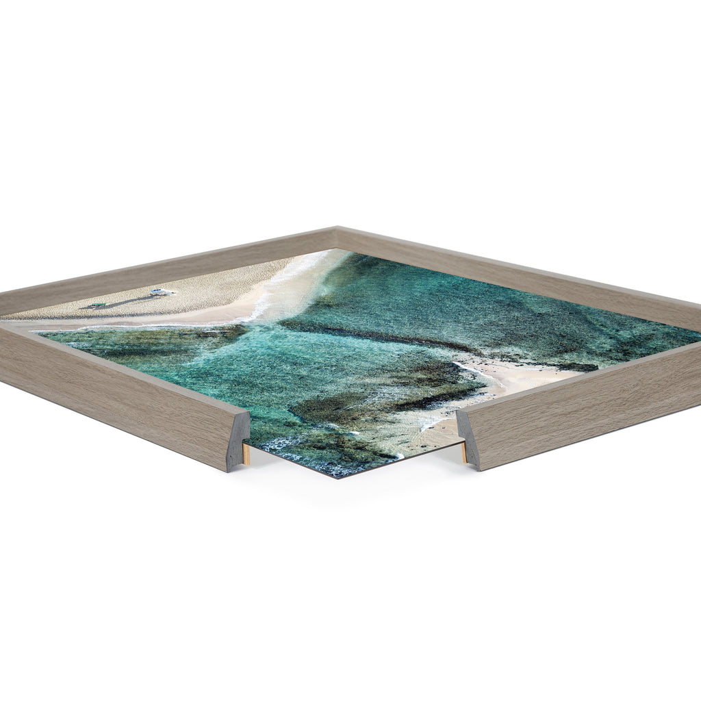 Blake Poipu Beach Framed Printed Art by Rachel Bolgov