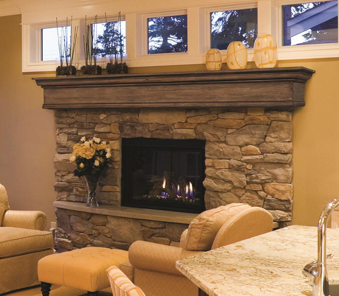 Pearl Mantels 42048 The Savannah 48 in. Shelf or Mantel Shelf Unfinished