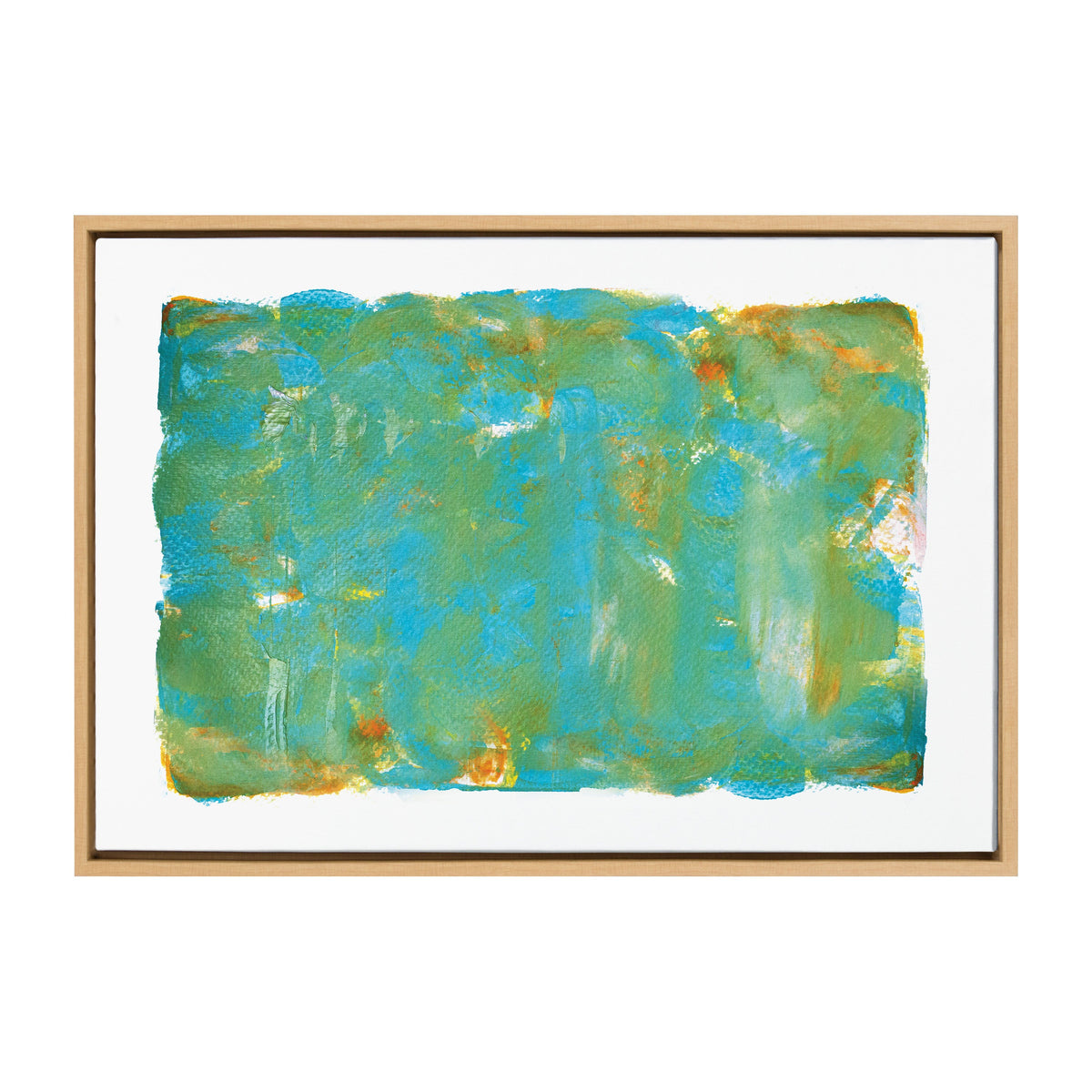 Sylvie Jungle Framed Canvas by Mentoring Positives