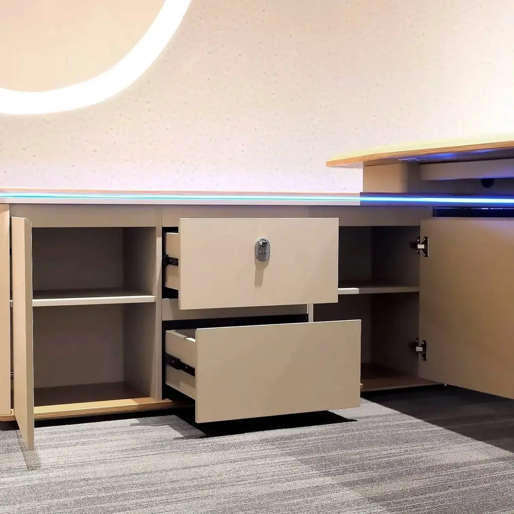 Ellis · Modern Executive L-Shaped Desk