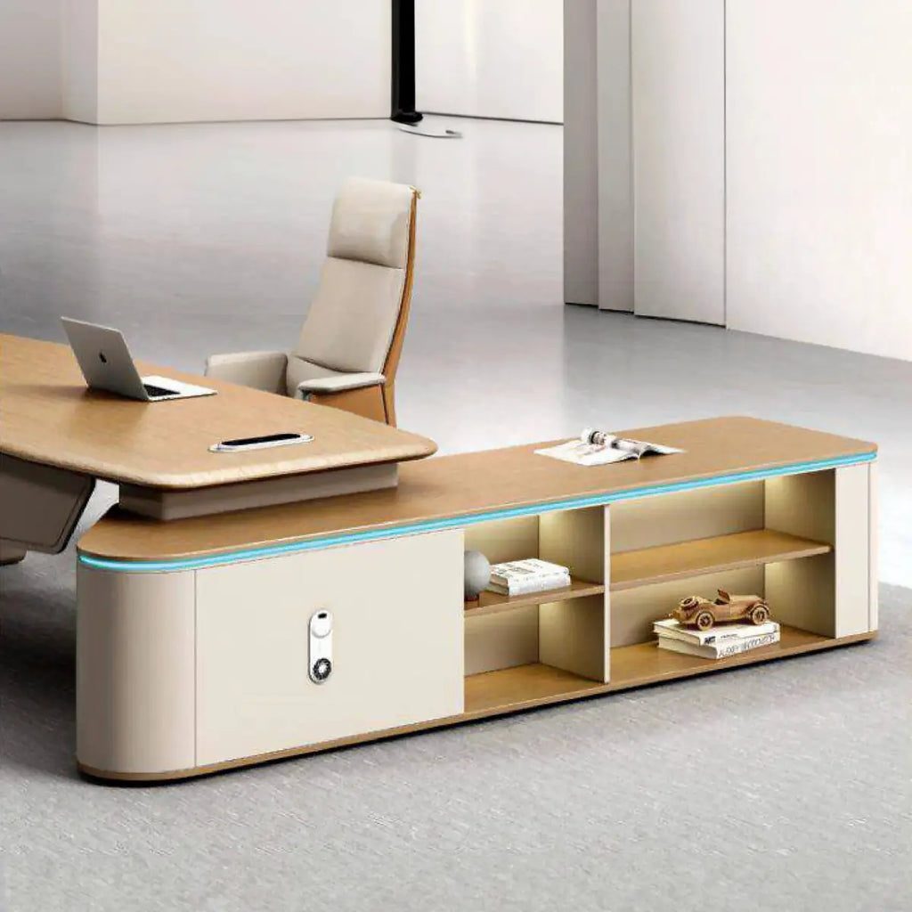 Ellis · Modern Executive L-Shaped Desk