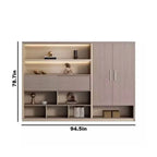 Hartwell · Modern Office Shelves w/ Lighting & Storage