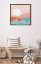 Sylvie Endless Summer Framed Canvas by Kate Aurelia Holloway