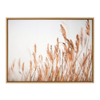 Sylvie Marsh Grass No 4 Framed Canvas by Crystal Lynn Collins