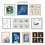 Sylvie Dreamy Parakeet Framed Canvas by Teju Reval of SnazzyHues