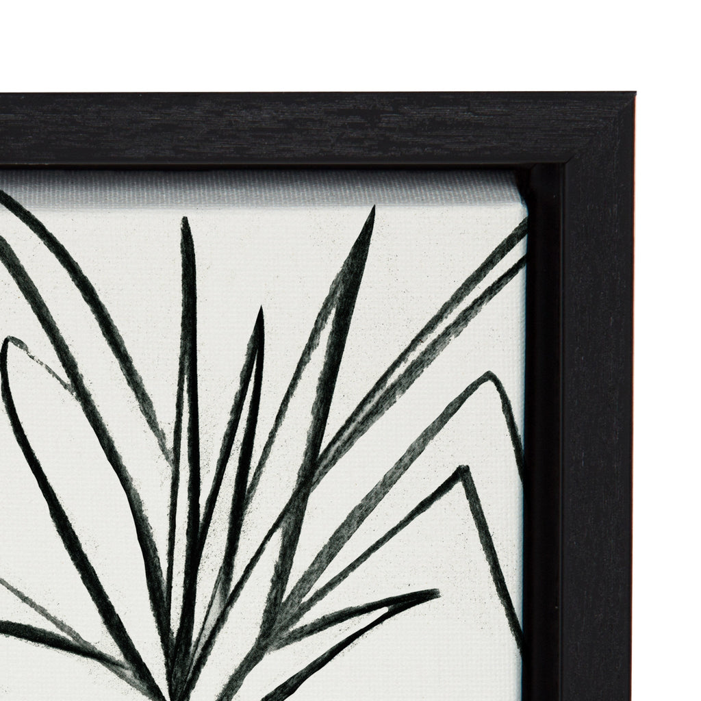 Sylvie Plant Kingdom  Framed Canvas by Teju Reval