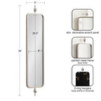 Kasota Metal Framed Mirror