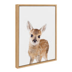 Sylvie Animal Studio Deer Framed Canvas by Amy Peterson Art Studio