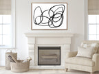 Sylvie Beaded NC Ring of Light Framed Canvas by Nikki Chu