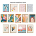 Sylvie Endless Summer Vertical Framed Canvas by Kate Aurelia Holloway