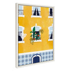 Sylvie Lisbon Framed Canvas by Maja Tomljanovic