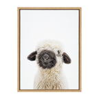 Sylvie Animal Studio Black Nosed Sheep Framed Canvas by Amy Peterson Art Studio