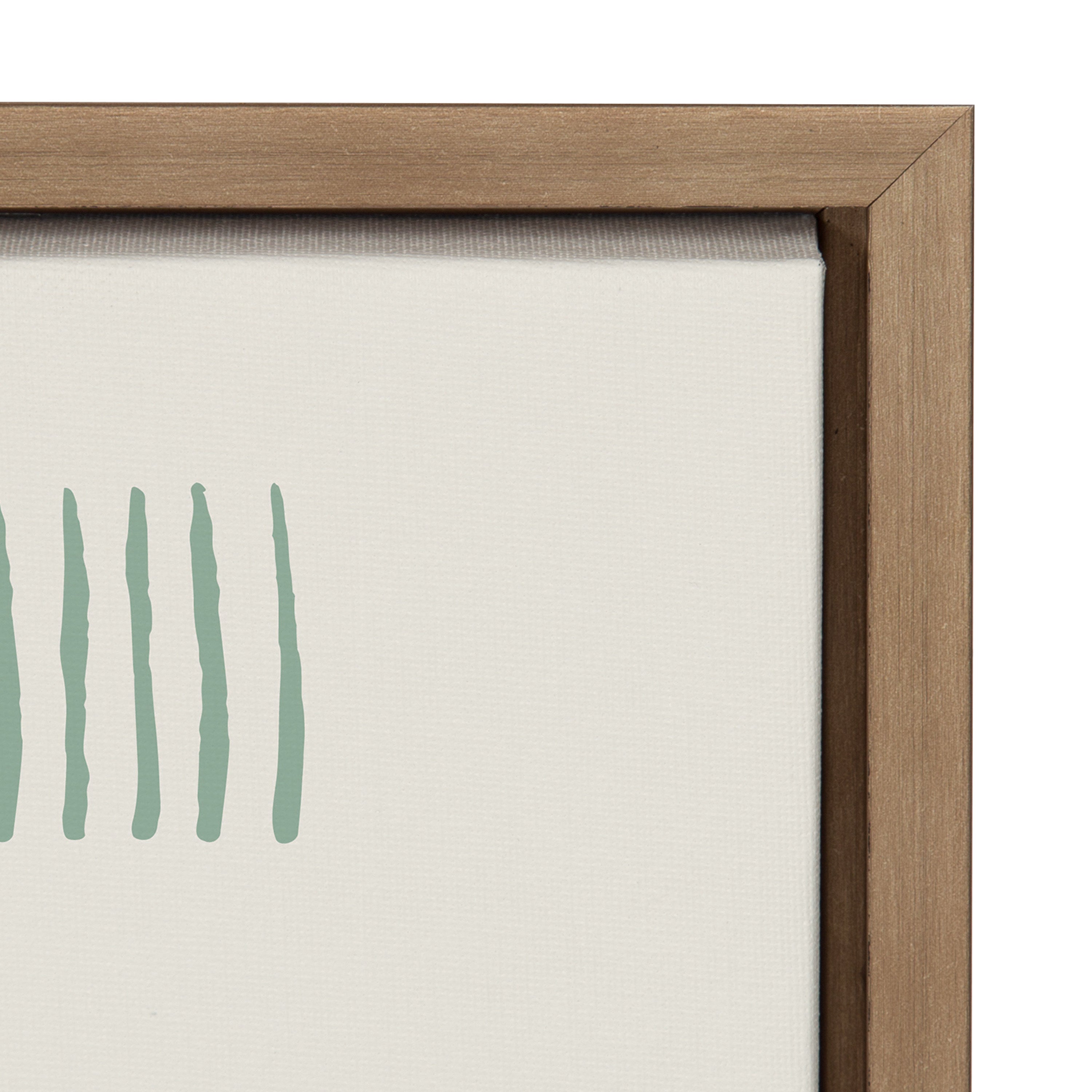 Sylvie Thinking of You Framed Canvas by Rachel Lee of My Dream Wall