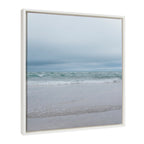 Sylvie Lifes a Beach Framed Canvas by Stephanie Klatt