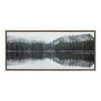 Sylvie Still Reflection Framed Canvas by Emiko and Mark Franzen of F2Images