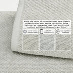 Cotton Textured Bath Towel Set - Acacia Collection