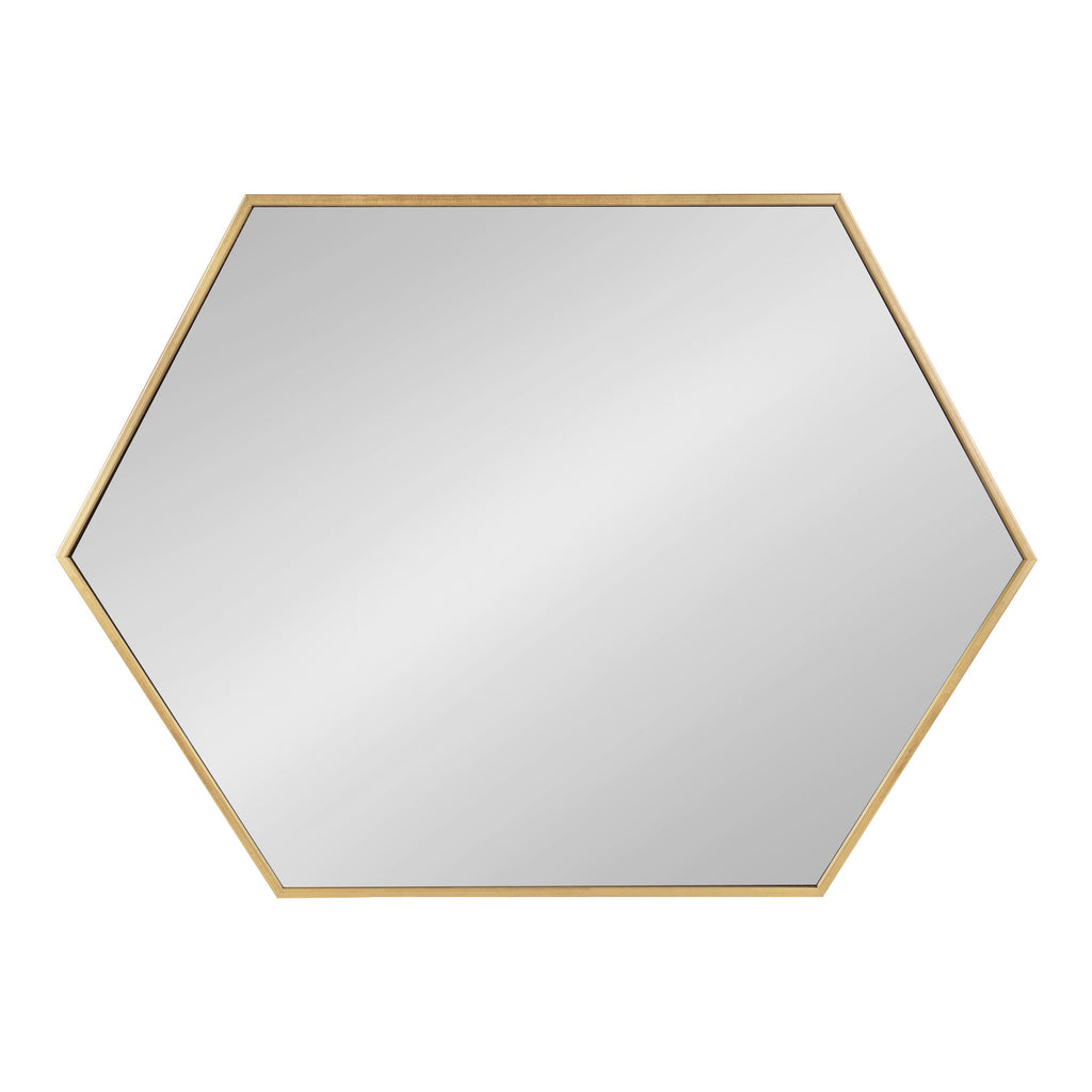 Rhodes Framed Hexagon Wall Mirror