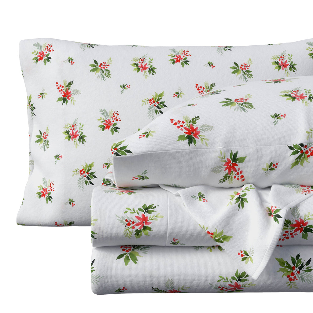 Turkish Cotton Flannel Sheet Set - Elevated Holiday Collection