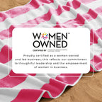 Cotton Velour Cabana Stripe Beach Towel - Novia Collection.