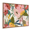 Sylvie Beaded Softly Framed Canvas by Mia Charro