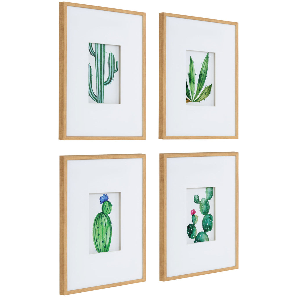 Liev Succulent Framed Print Art Set by Maja Mitrovic