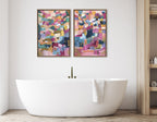 Sylvie Applause Framed Canvas Set by Leah Nadeau