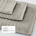 Luxury Combed Cotton Bath Towel Set - Karina Collection