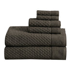 Cotton Diamond Waffle Weave Bath Towel Set - Grayson Collection