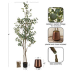 Eudora Faux Eucalyptus Tree