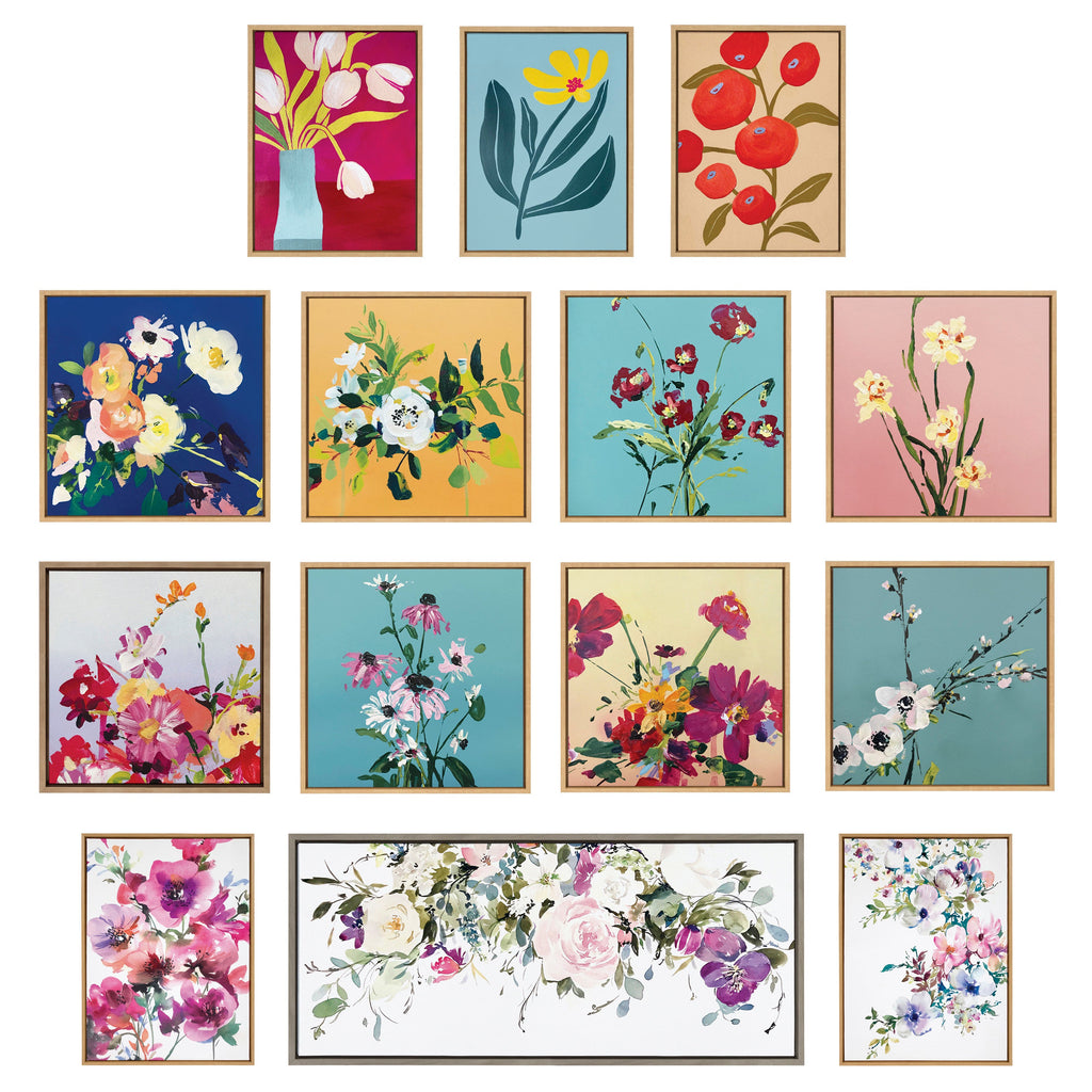 Sylvie It Could Have Gone Two Ways They Said Framed Canvas by Emma Daisy
