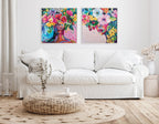 Sylvie Beaded She Was Thoughtful and Kind Framed Canvas by Rachel Christopoulos