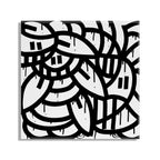 It Still Don't Matter if You're Black or White Floating Acrylic Art by Arm of Casso
