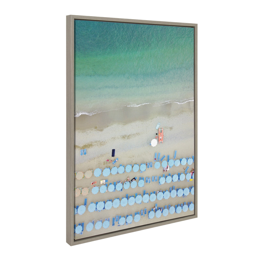 Sylvie Monterosso 12 Framed Canvas by Rachel Bolgov
