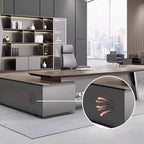 Finley · Modern L-Shaped Executive Desk