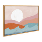 Sylvie Endless Summer Horizontal Framed Canvas by Kate Aurelia Holloway