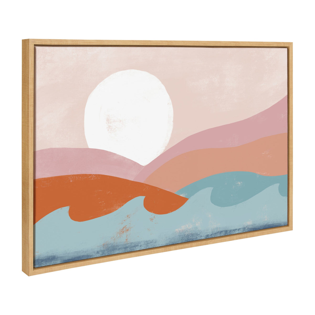 Sylvie Endless Summer Horizontal Framed Canvas by Kate Aurelia Holloway